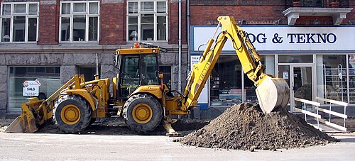 Hydrema Backhoe Loader
