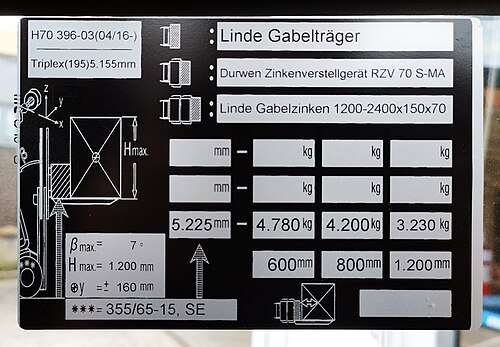 Linde Forklift